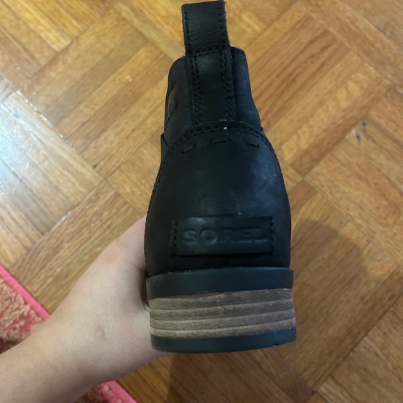 Sorel Black Slip-On Boots - Picture 2 of 4